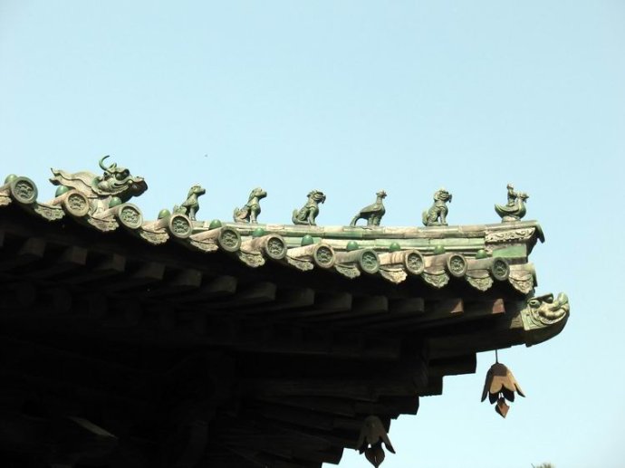 古建屋脊檐角跑獸-角獸詳解